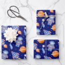Search for spaceship wrapping paper Space birthday