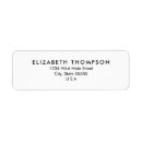 Search for city return address labels Simple
