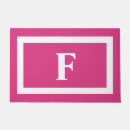 Search for hot pink doormats Modern