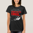 Search for living on the edge tshirts Bouldering