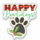 Search for cats dogs stickers Happy pawlidays