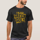 Search for bleed green tshirts Gold