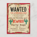 Search for western seasonal invitations Cowboy
