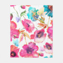 Search for poppy flower blankets Pattern