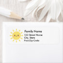 Search for happy summer return address labels Sun
