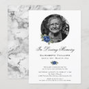 Search for blue marble invitations Floral