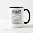 Search for plumbing mugs Funny plumber