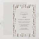 Search for tree engagement party invitations Winter