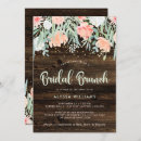 Search for rustic bridal brunch invitations Flowers