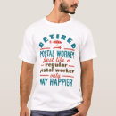 Search for funny postal worker tshirts Letter carrier