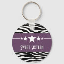 Search for zebra birthday key rings Sweet 16