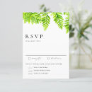 Search for ferns rsvp cards Greenery