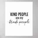 Search for be kind posters Black and white