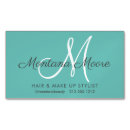 Search for make up artist magnetic business cards modern