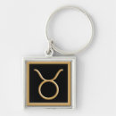 Search for taurus birth sign key rings Birthday