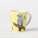 Search for african gray parrot mugs Congo grey parrot