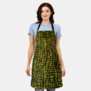 Search for crocodiles aprons Watercolor