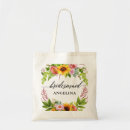 Search for sunflower tote bags Bridesmaid