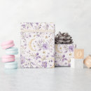 Search for purple baby shower wrapping paper Floral