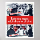 Search for rationing posters World war two