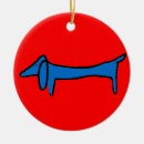 Search for dachshund christmas home decor Blue