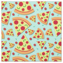 Search for pizza pattern fabric Modern