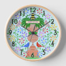 Search for art nouveau clocks Birds