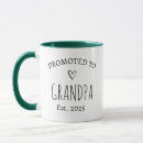 Search for revealing mugs Promoted to grandpa