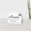 Search for worlds best aunt New auntie to be