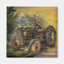 Search for tractor magnets Barn