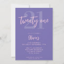 Search for elegant purple invitations Typography