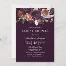 Search for plum bridal shower invitations Burgundy