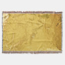 Search for shiny metallic gold blankets Background
