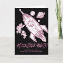 Search for stars and planets birthday cards Boy