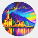 Search for fantasy castle stickers Landscape