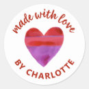 Search for baking day labels Heart