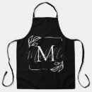 Search for minimalist floral aprons Calligraphy