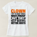 Search for ringmaster tshirts Clown