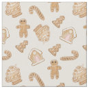 Search for gingerbread man fabric Xmas