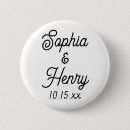 Search for bride groom badges Modern