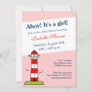 Search for lighthouses invitations Cute