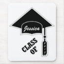 Search for graduation cap mouse mats Black