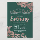 Search for elegant emerald green and gold wedding invitations Floral