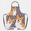 Search for funny corgis aprons Cute