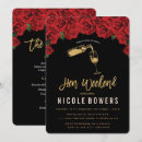 Search for gold and black hen party invitations Glitter