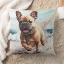 Search for french bulldog cushions Frenchie