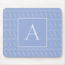 Search for blue monogram letter mouse mats Elegant