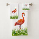 Search for pink flamingo bath towels Flowers