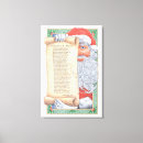 Search for santa claus canvas prints Night before christmas