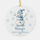 Search for snowman family christmas tree decorations Baby